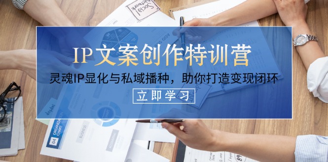 （14330期）IP文案创作特训营，灵魂IP显化与私域播种，助你打造变现闭环（14节课）-轻创星学院_副业资源库：每日更新自媒体运营与创业教程